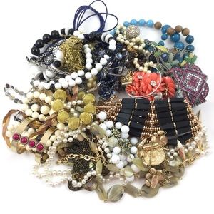 Costume Jewelry 4 lbs Lot Vintage Modern Wearable